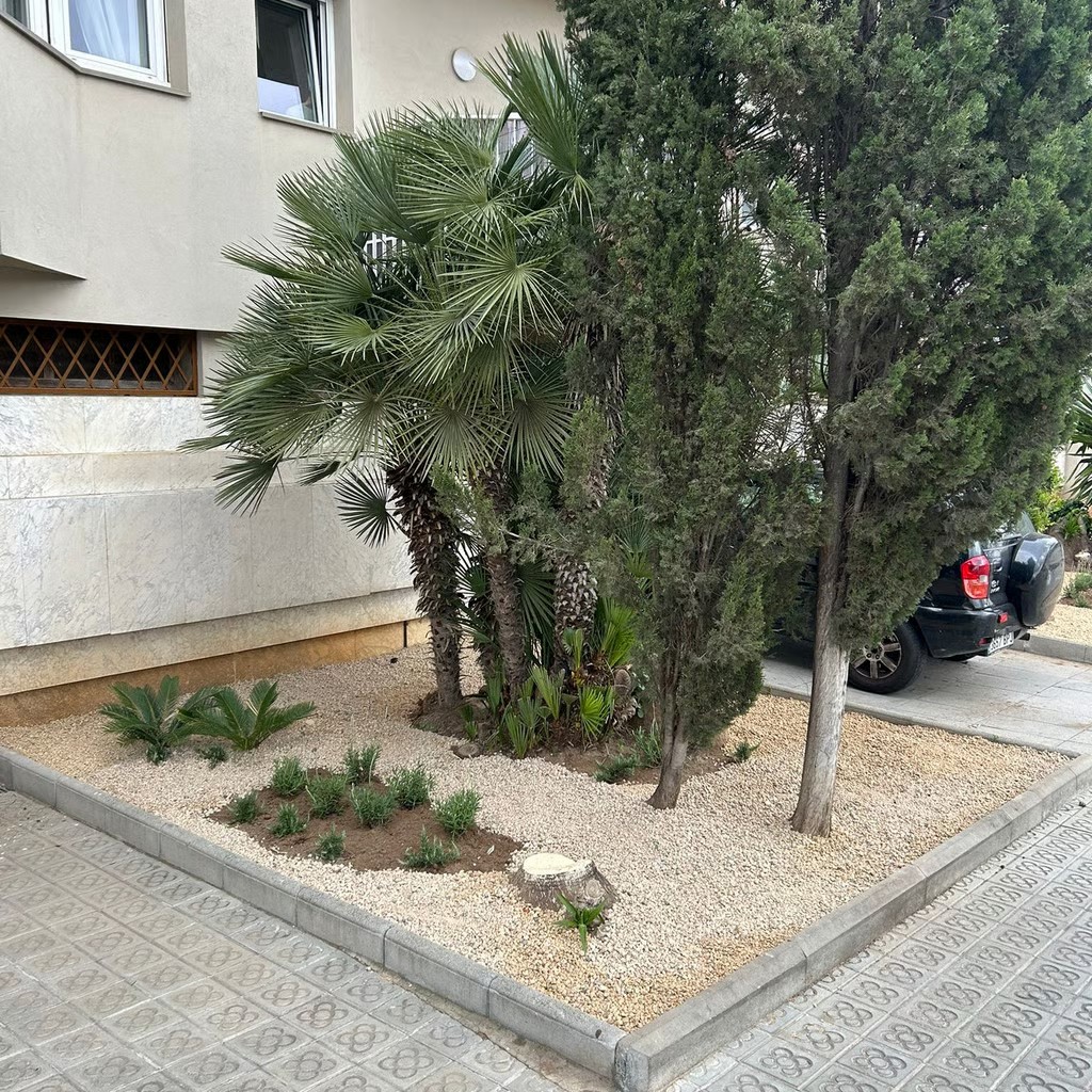 Mantenimiento jardín urbano